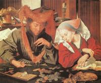 Reymerswaele, Marinus van - Money-Changer and his Wife